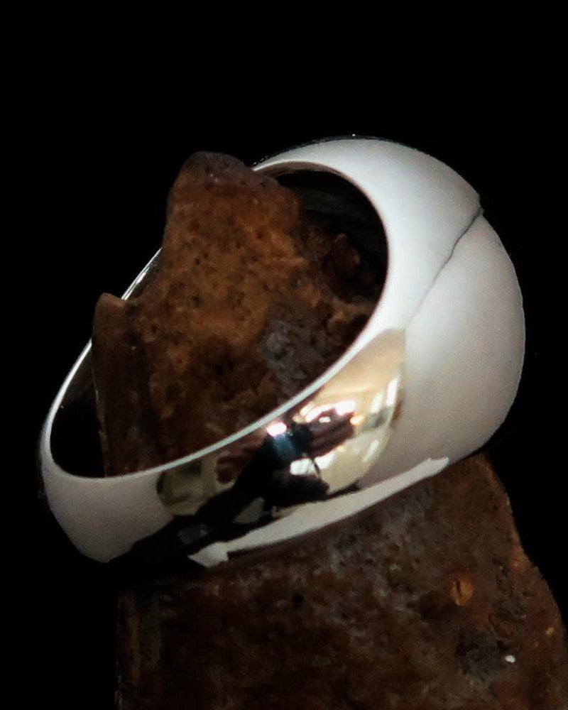 Allah Ring – Green | Islamic Ring in Sterling Silver 925-2