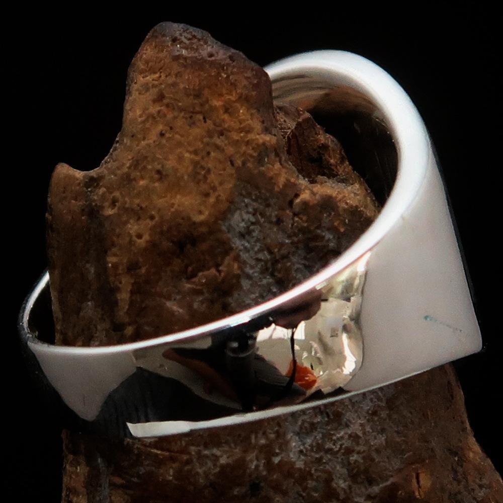 Muhammad ﷺ Ring – Blue | Islamic Sterling Silver 925 Inspired by the Sunnah-2