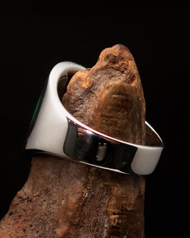 Muhammad ﷺ Ring – Green | Islamic Sterling Silver 925 Inspired by the Sunnah-4