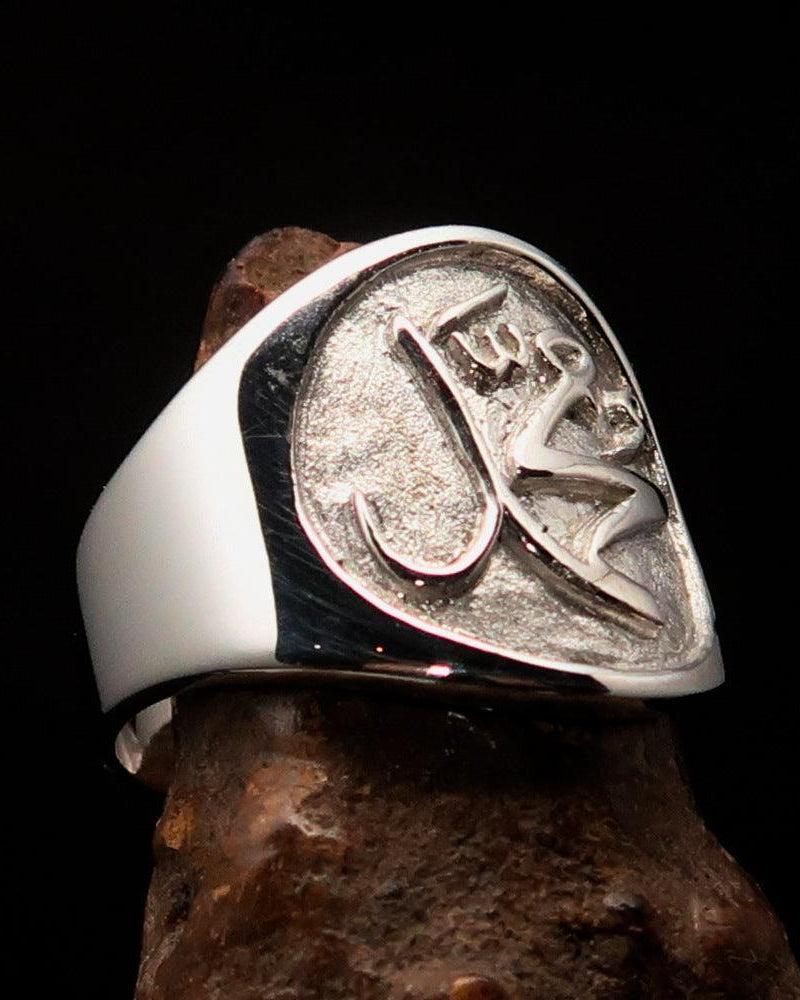 Muhammad ﷺ Ring – Twotone | Islamic Sterling Silver 925 Inspired by the Sunnah-2