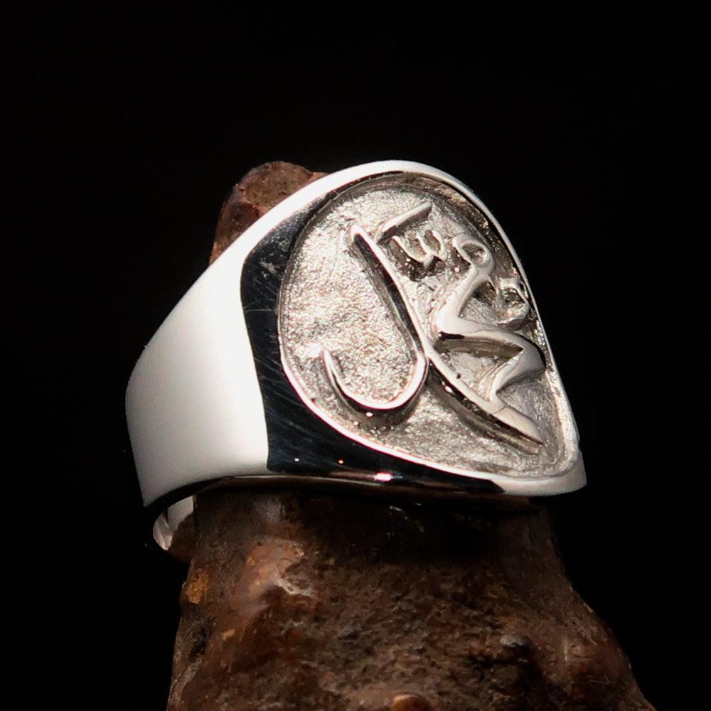 Muhammad ﷺ Ring – Twotone | Islamic Sterling Silver 925 Inspired by the Sunnah-2