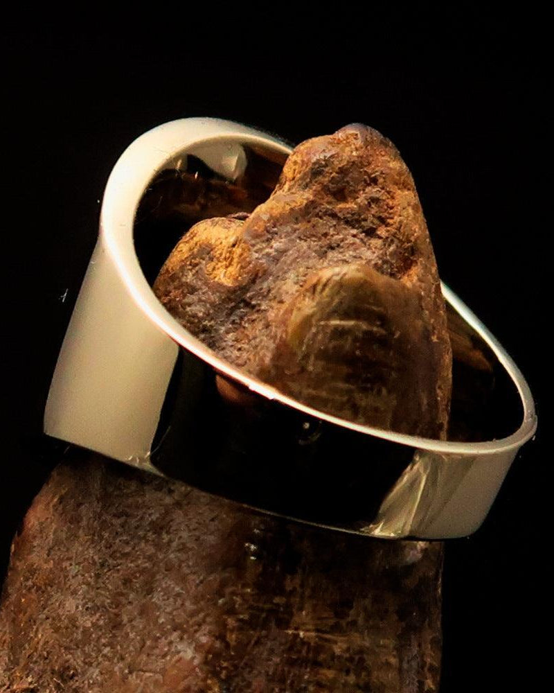 Muhammad ﷺ Ring – Red | Islamic Brass Ring Inspired by the Sunnah-3