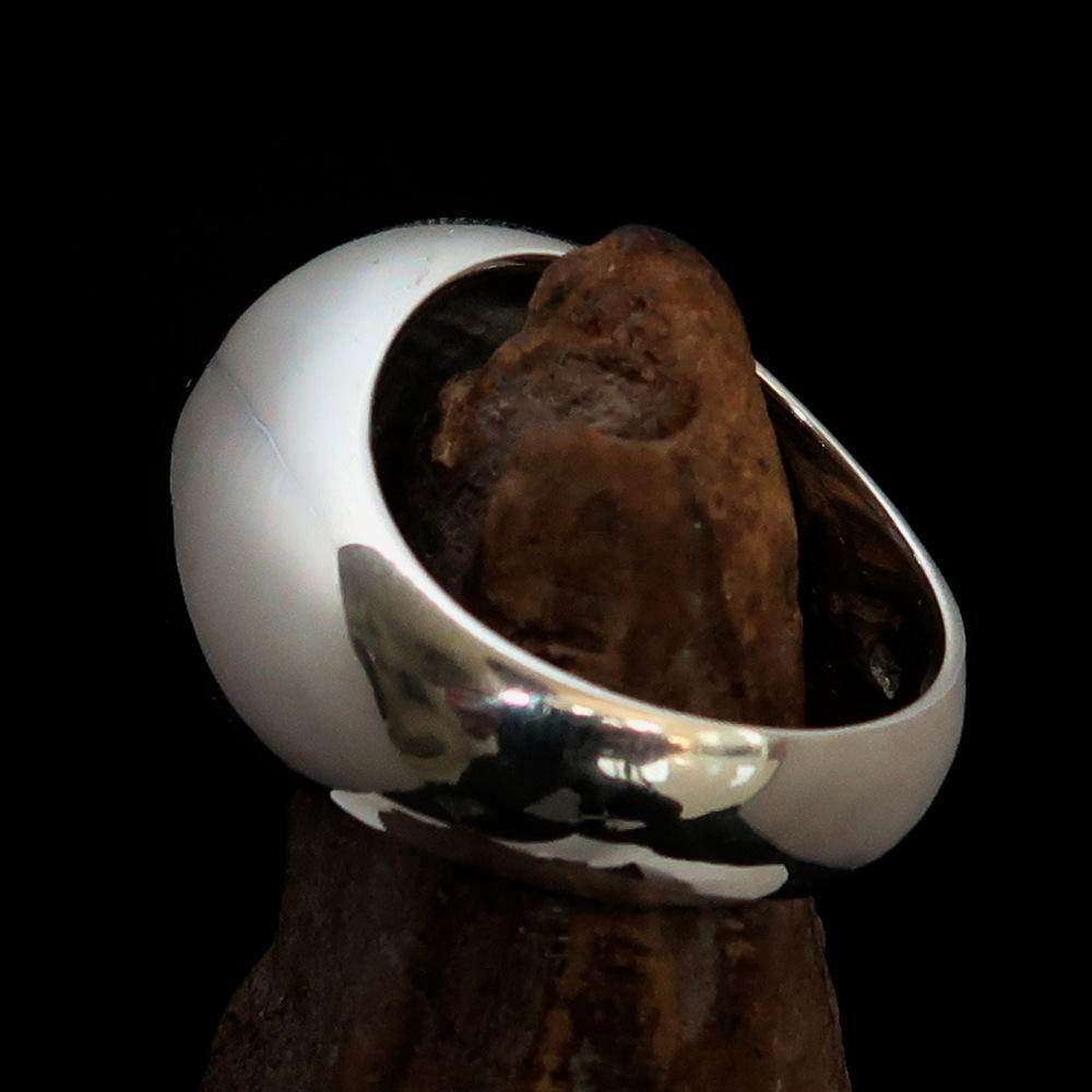 Allah Ring – Green | Islamic Ring in Sterling Silver 925-3
