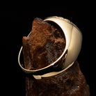 Al-Qur’an Domed Ring – Golden | Islamic Ring in Solid Brass-2