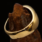 Allah Ring – Green | Islamic Ring in Solid Brass-4