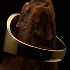 Muhammad ﷺ Ring – Blue | Islamic Brass Ring Inspired by the Sunnah-4