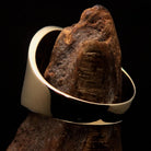 Muhammad ﷺ Ring – Green | Islamic Brass Ring Inspired by the Sunnah-3