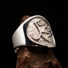 Muhammad ﷺ Ring – Twotone | Islamic Sterling Silver 925 Inspired by the Sunnah-2