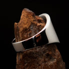 Muhammad ﷺ Ring – Twotone | Islamic Sterling Silver 925 Inspired by the Sunnah-3